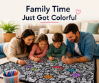 Reusable Washable Coloring Blanket