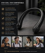 ArcticFlow™ Premium Bladeless Neck Fan