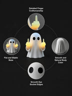 Cute Ghost Statue Holiday Creative Ghost Small Night Lamp